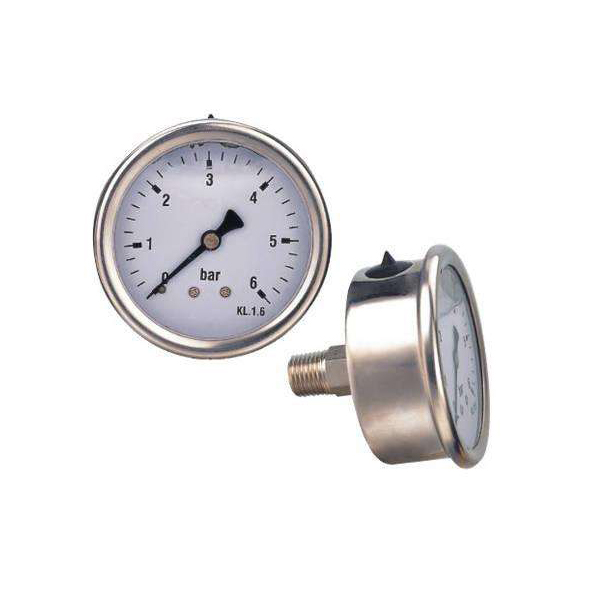 Marine Axial Type Pressure Gauge